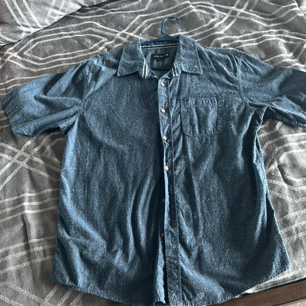 Men's Blue Denim Shirt